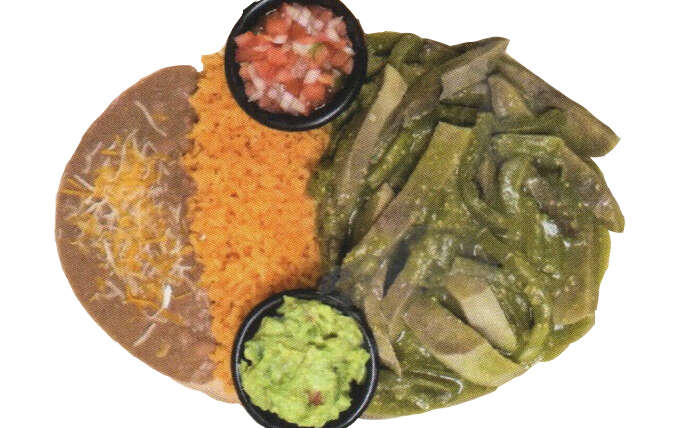 Lengua dinner en salsa verde