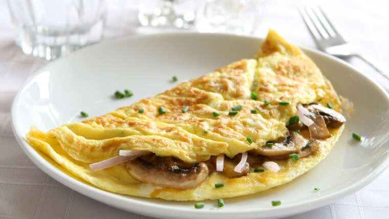 Mushroom Omelette