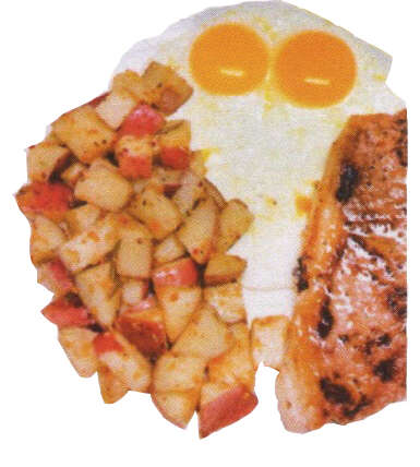 New York Strip and Eggs